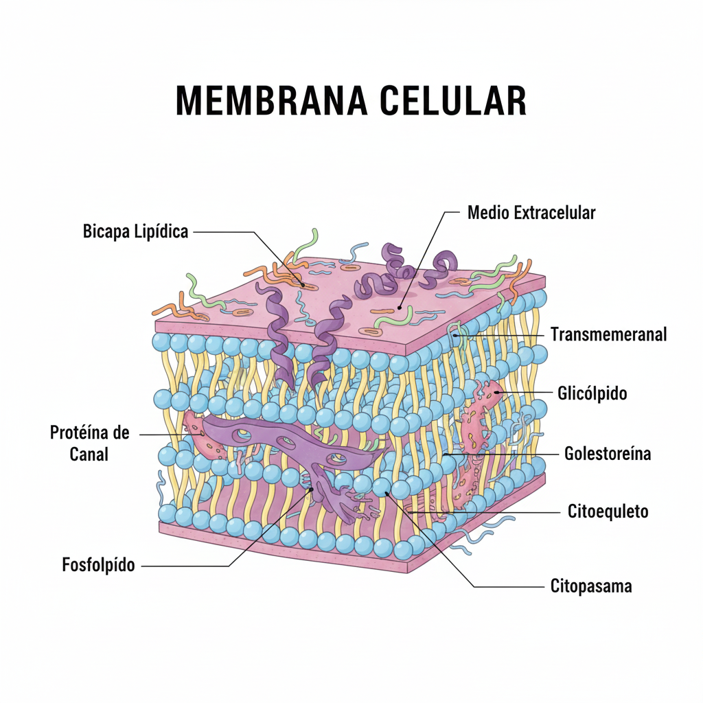 ¿Qué es la membrana celular?