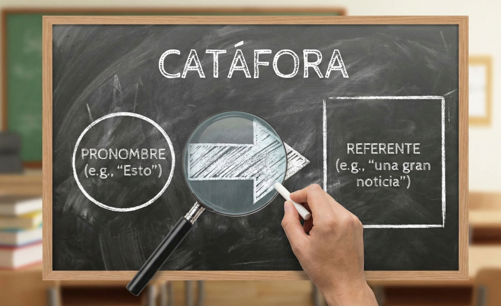 ¿Qué es una catáfora?