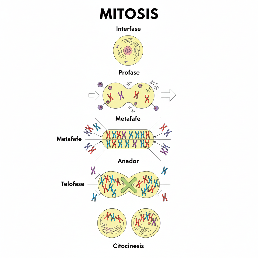 ¿Qué es la mitosis?