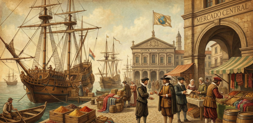 ¿Qué es el capitalismo comercial?