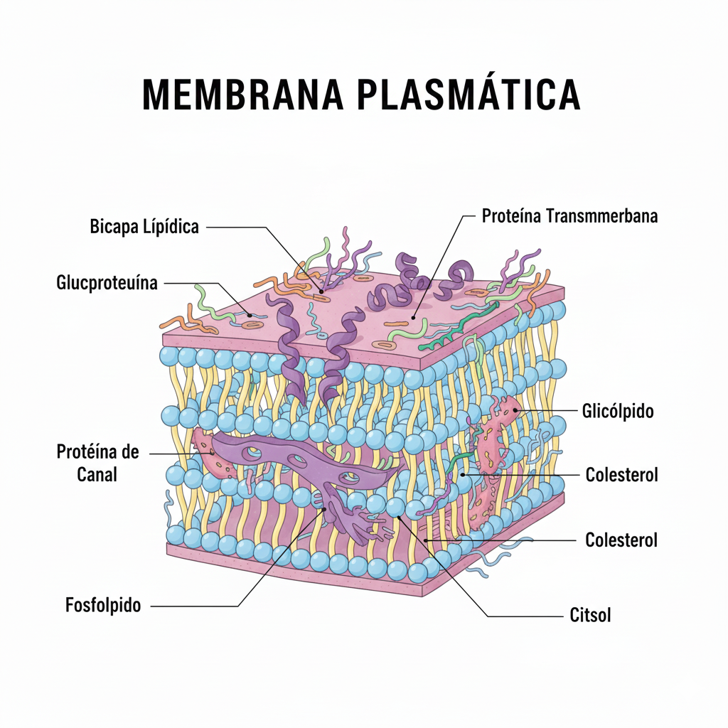 ¿Qué es la membrana plasmatica?