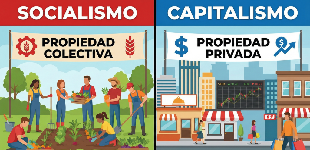 Diferencias entre socialismo y capitalismo