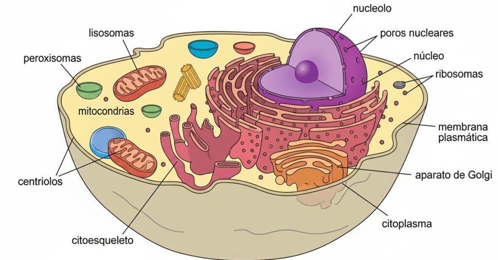 ¿Qué es una célula eucariota?