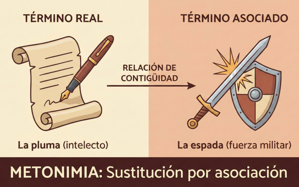 ¿Qué es Metonimia?