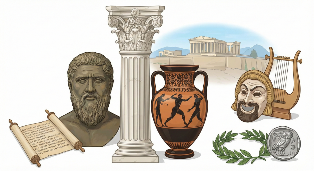 Cultura Griega: Resumen de su legado, arte y filosofía